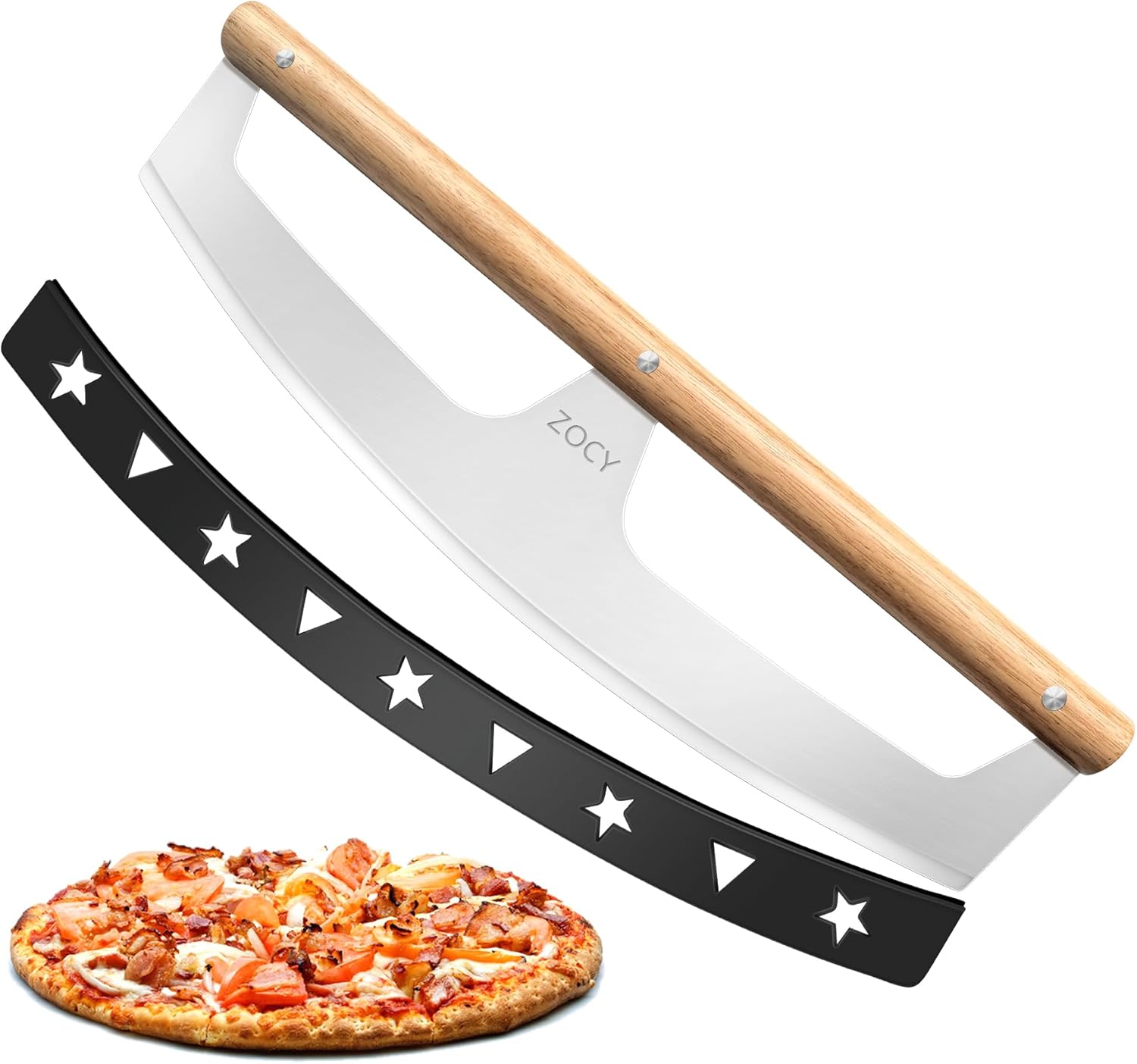 Stainless Steel Rocker Pizza Cutter